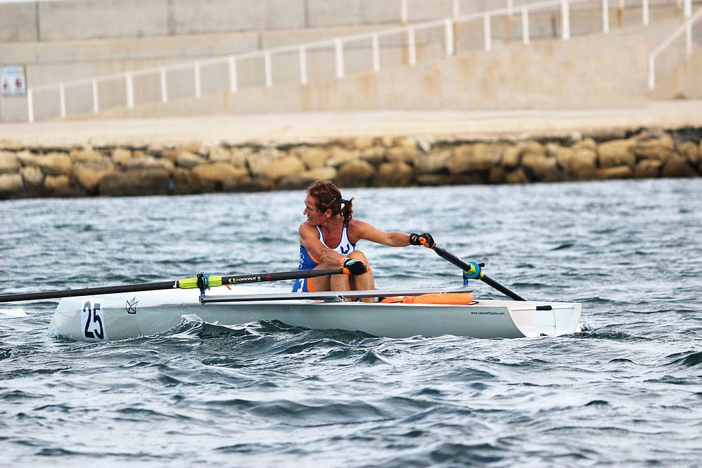 regata banco movil en skif Aprende a remar en Valencia